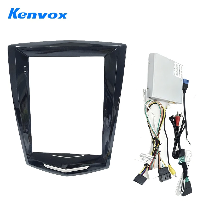 Kenvox 9.7" Tesla Vertical Screen Car Radio Fascia Frame for Cadillac ATS Oudi Dash Kit Install Panel wire harness Adapter
Kenvox 9.7" Tesla Vertical Screen Car Radio Fascia Frame for Cadillac ATS Oudi Dash Kit Install Panel wire harness Adapter