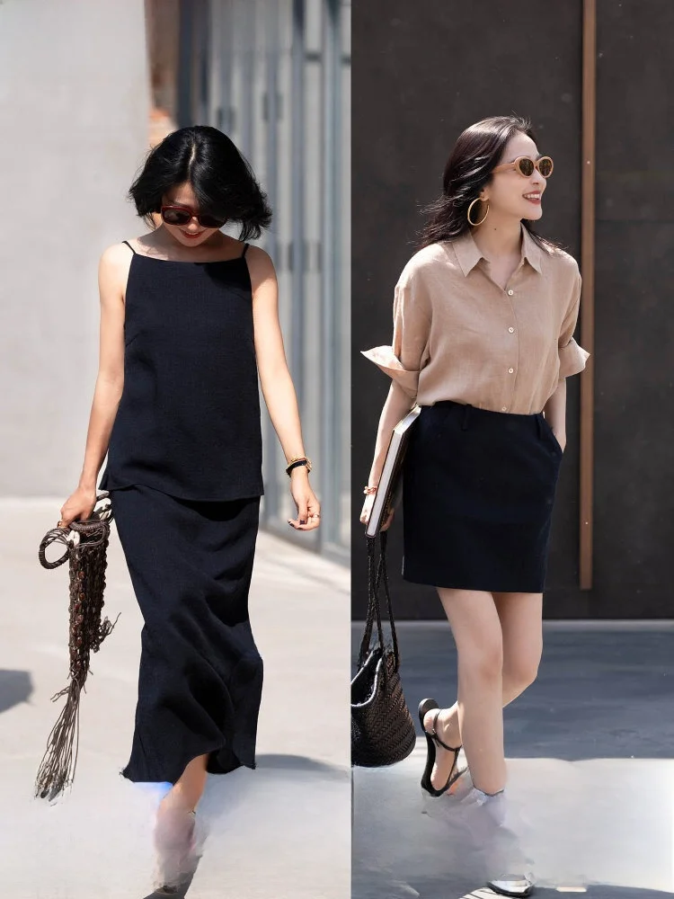 Elephant And Girfe Aosphere Sense Linen Texture Sensation Strap Long Skirt ort Skirt Tee Piece Set 5054 Summer 2025
Elephant And Girfe Aosphere Sense Linen Texture Sensation Strap Long Skirt ort Skirt Tee Piece Set 5054 Summer 2025