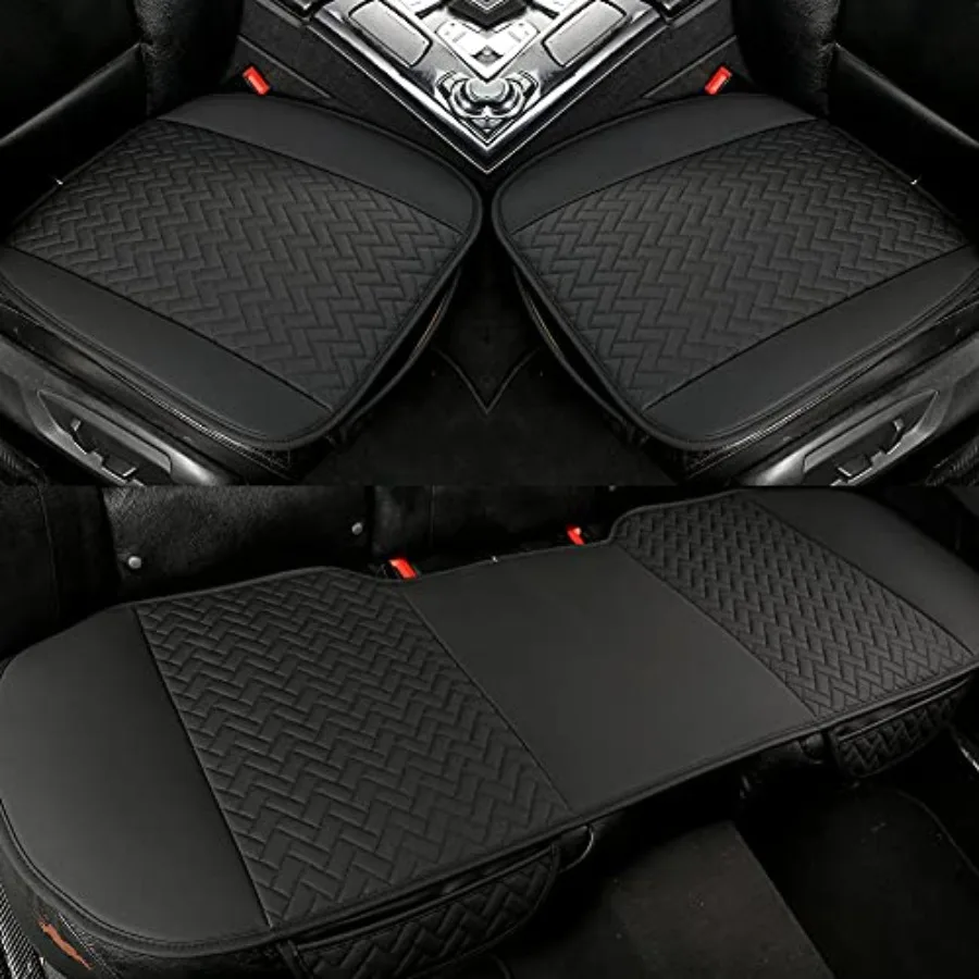 Full Set Car Seat Covers for Front and Rear Bottom Seats Only, Luxury PU Leather Car Seat Pads Protectors Waterproof and Wear-R
Full Set Car Seat Covers for Front and Rear Bottom Seats Only, Luxury PU Leather Car Seat Pads Protectors Waterproof and Wear-R