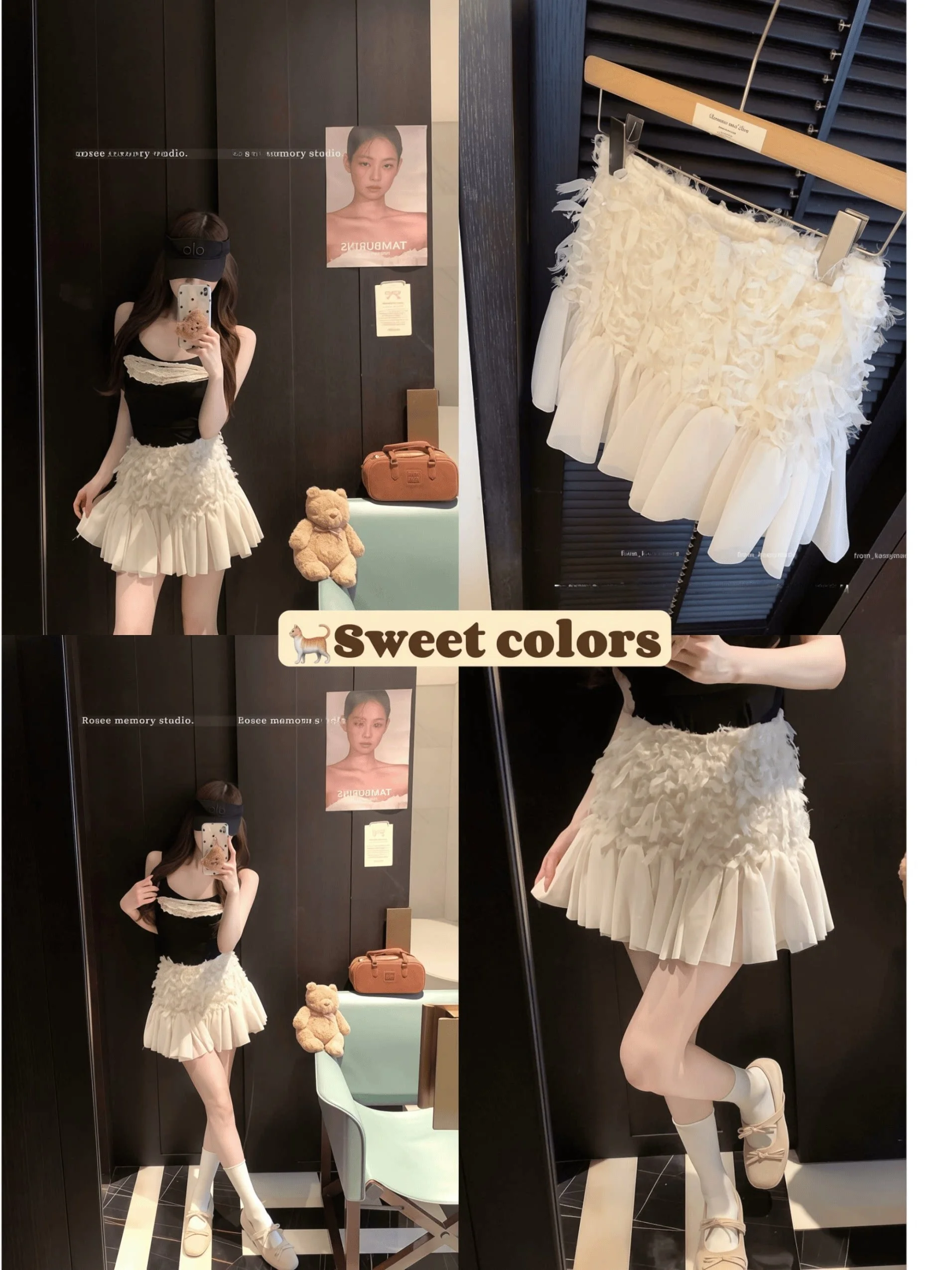 Chic Summer Half Skirt Women's High Waist Flounce Hem Milk White Chiffon Short Skirt Trendy Commute Korean Style Inner Lined
Chic Summer Half Skirt Women's High Waist Flounce Hem Milk White Chiffon Short Skirt Trendy Commute Korean Style Inner Lined