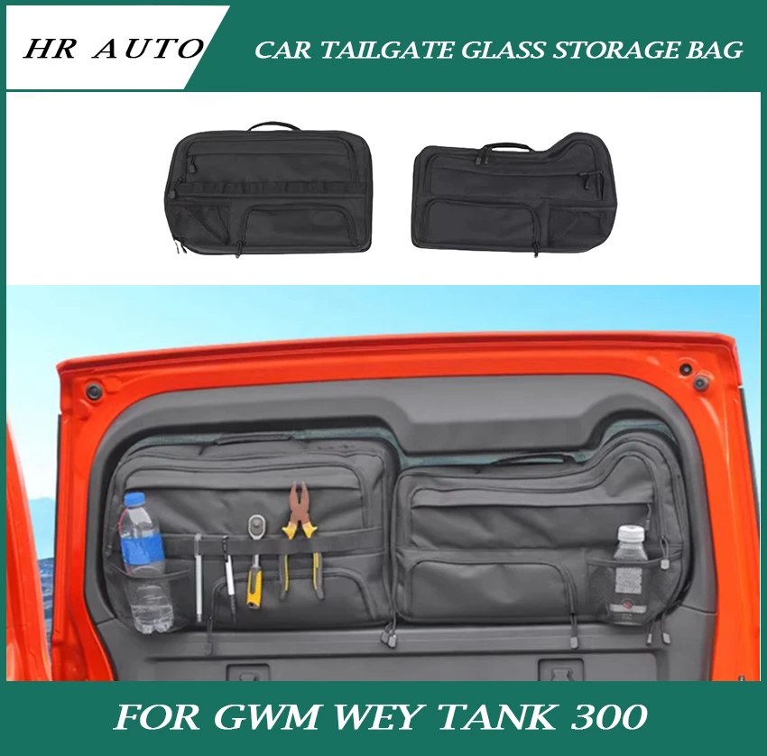 Car Tailgate Glass Storage Bag Fit for GWM WEY Tank 300 Modified Trunk Side Window Storage Bag Off-road Outdoor Storage Bag
Car Tailgate Glass Storage Bag Fit for GWM WEY Tank 300 Modified Trunk Side Window Storage Bag Off-road Outdoor Storage Bag