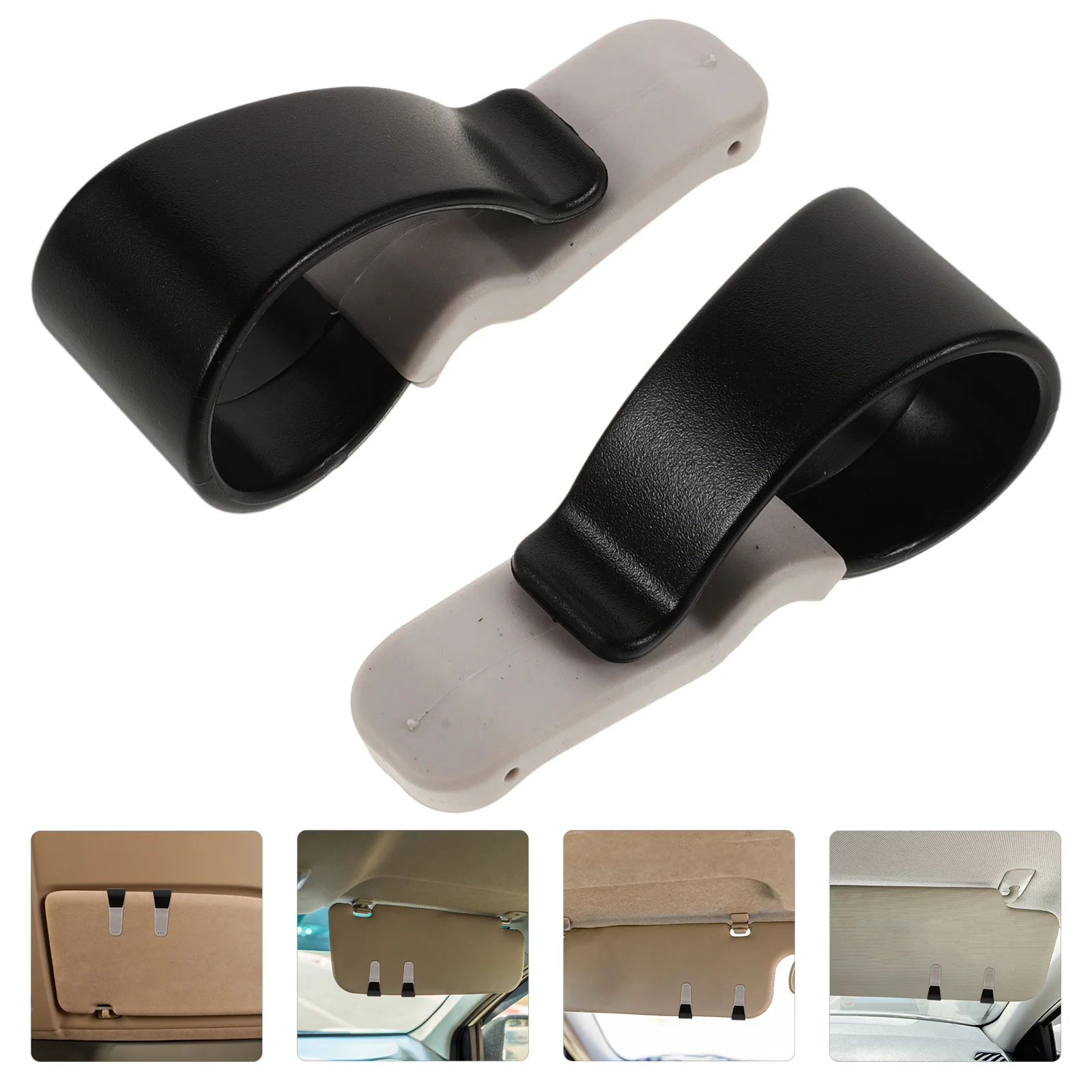 2Pcs Car Visor Sunglass Holder Clip Multifunctional Sunglasses Organizer Ticket Clamp Card Holder Vehicle Interior Accessories
2Pcs Car Visor Sunglass Holder Clip Multifunctional Sunglasses Organizer Ticket Clamp Card Holder Vehicle Interior Accessories