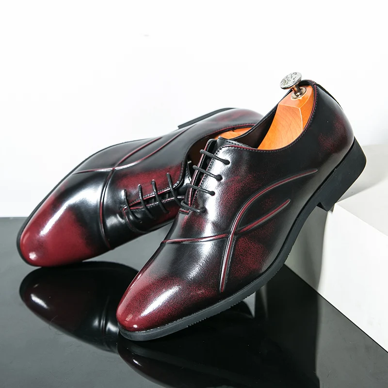 Деловые деловые кожаные туфли для мужчин, мужские свадебные туфли в британском стиле с острым носком, мужская деловая обувь в британском стиле
Деловые деловые кожаные туфли для мужчин, мужские свадебные туфли в британском стиле с острым носком, мужская деловая обувь в британском стиле