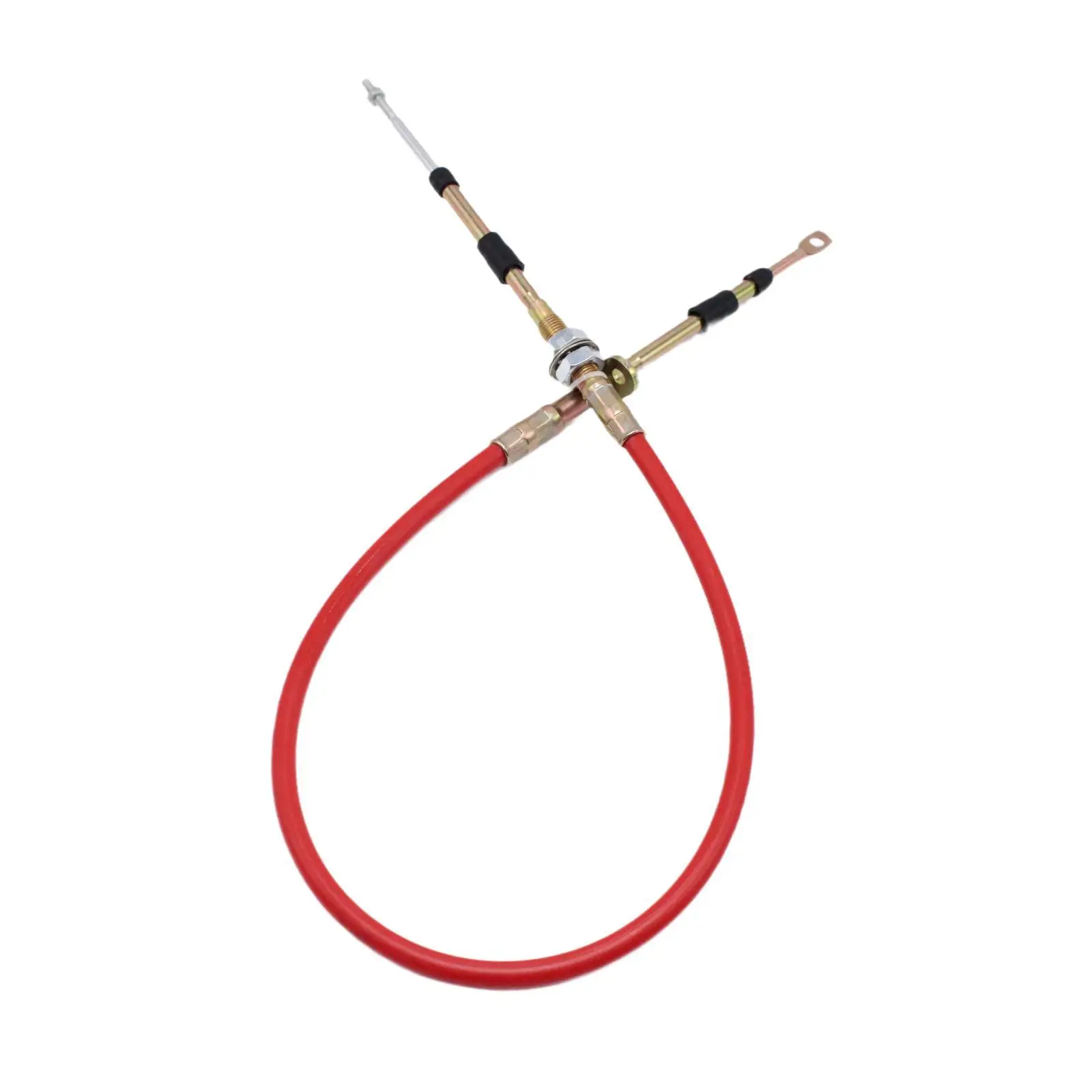 Automotive Shifter Cable 4 Foot Heavy Duty Rubber Metal Eyelet End Gearbox Accessory for Race and Performance
Automotive Shifter Cable 4 Foot Heavy Duty Rubber Metal Eyelet End Gearbox Accessory for Race and Performance