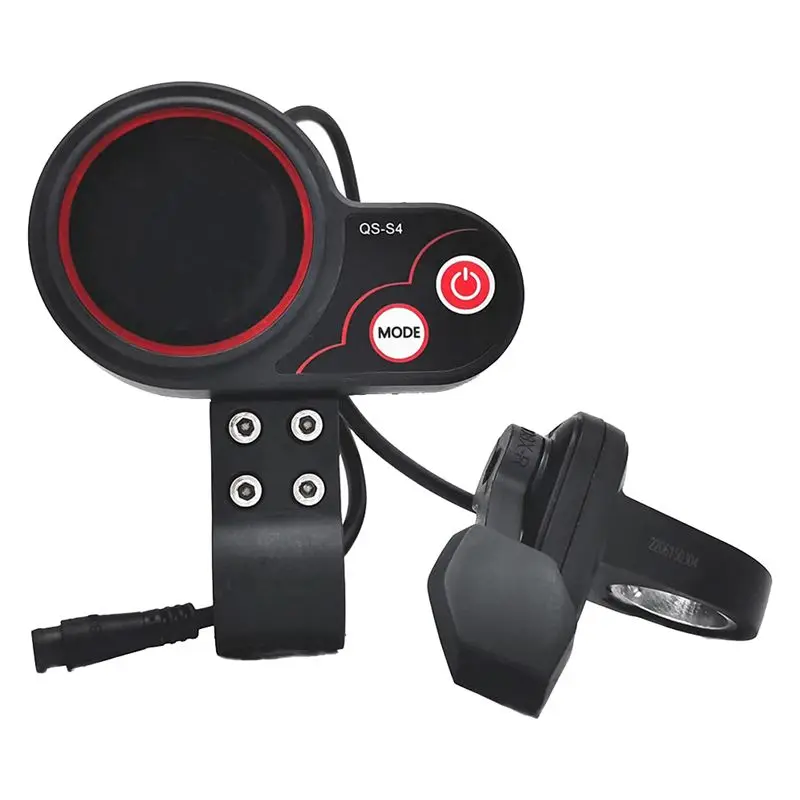 NEW HOT In Stock-QS-S4 48V-60V Thumb Throttle LCD Display Kit For Zero 8 9 10 8X 10X Electric Scooter 6PIN Display Replacement
NEW HOT In Stock-QS-S4 48V-60V Thumb Throttle LCD Display Kit For Zero 8 9 10 8X 10X Electric Scooter 6PIN Display Replacement