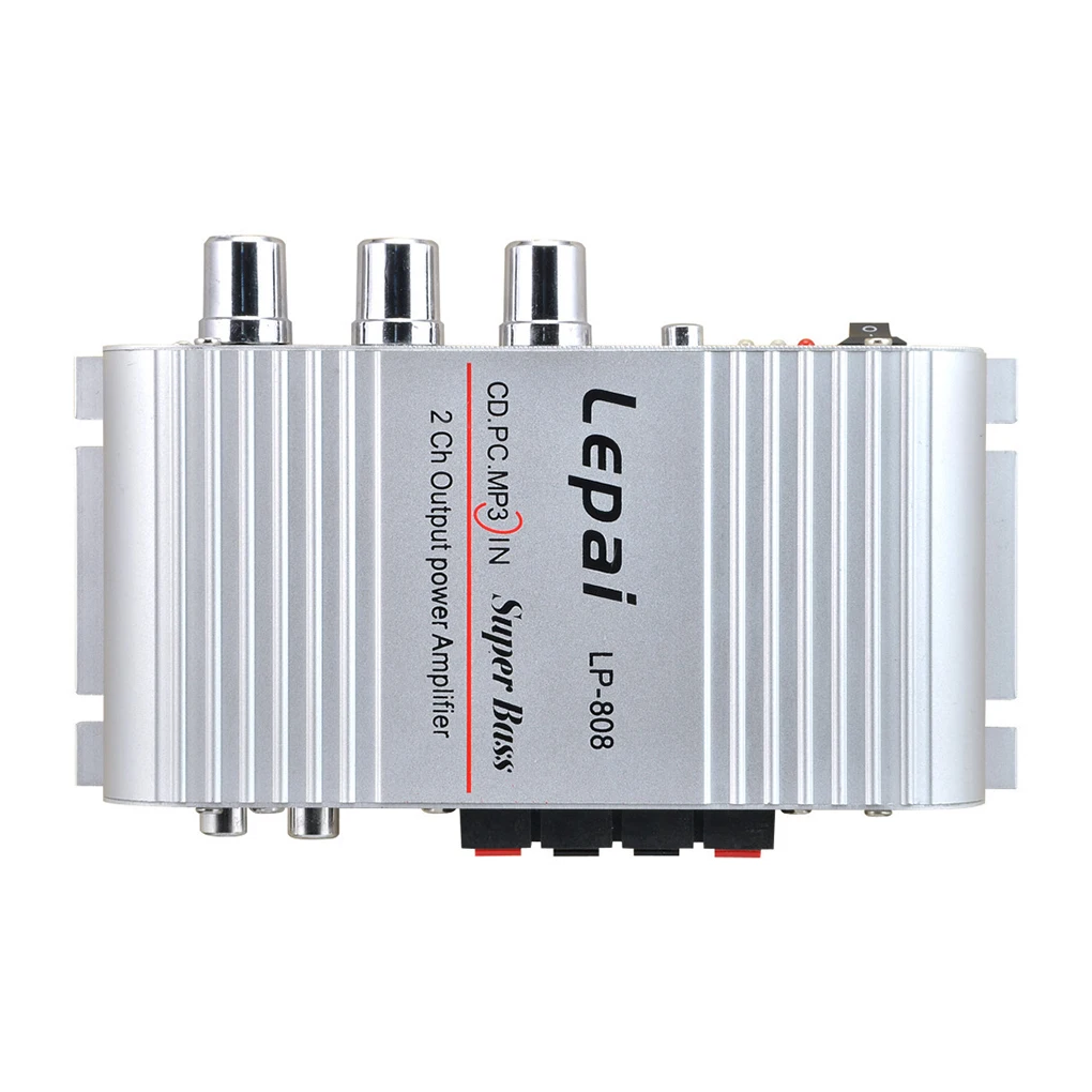 Car Motorcycle Power Amplifier HIFI Radio Audio USB SD MP3 Home Amp Aluminum Shell
Car Motorcycle Power Amplifier HIFI Radio Audio USB SD MP3 Home Amp Aluminum Shell