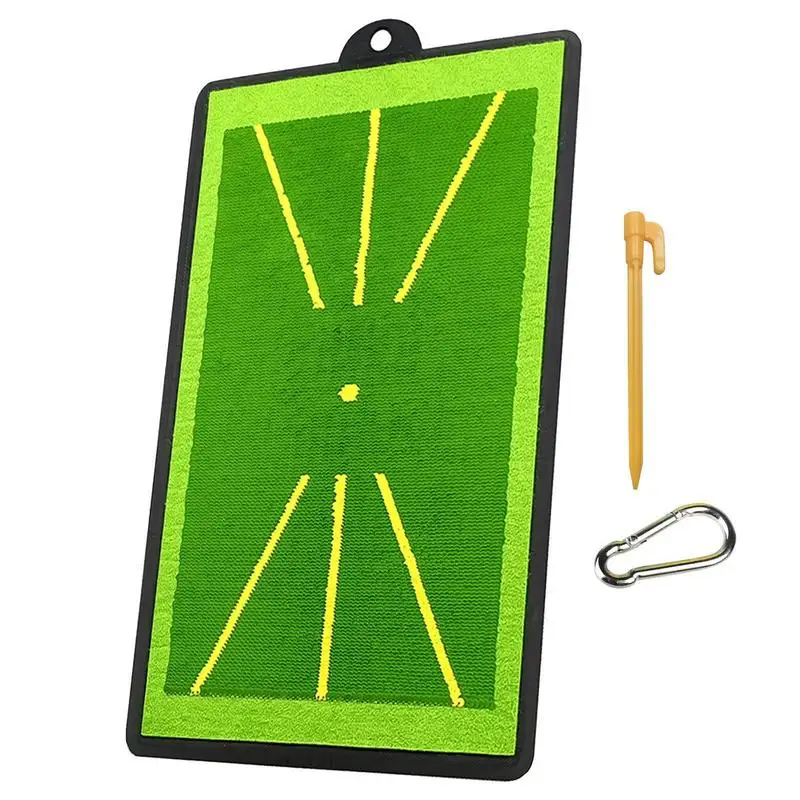 Golf Practice Swing Mat Golf Training Hitting Chipping Mat Portable Replaceable Golf Impact Mat With Heavy Duty Rubber Base For
Golf Practice Swing Mat Golf Training Hitting Chipping Mat Portable Replaceable Golf Impact Mat With Heavy Duty Rubber Base For