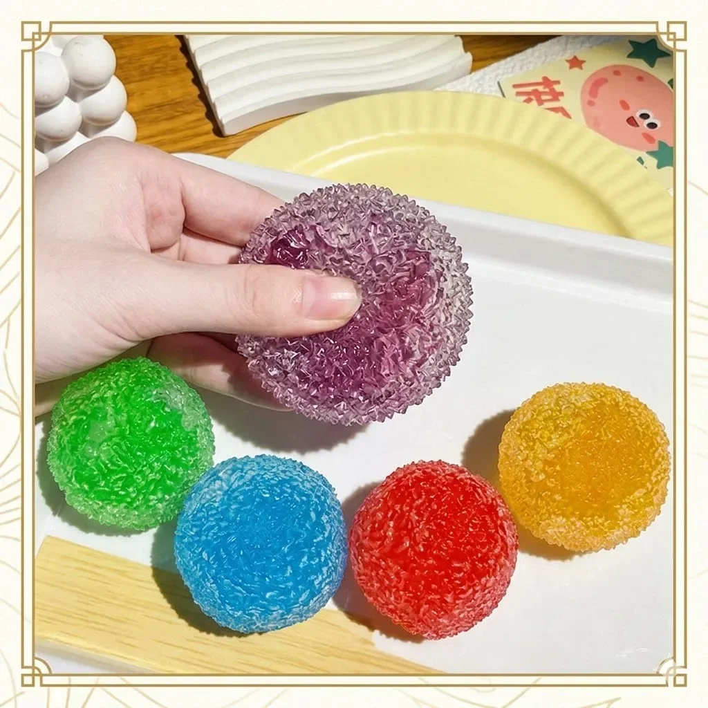 Squishy Ice Noisy Ball Maltose Fidgets Toy blind box Soft Slow-rebound Squeeze Anti-Stress Toy Adults Hand Exercise Gift
Squishy Ice Noisy Ball Maltose Fidgets Toy blind box Soft Slow-rebound Squeeze Anti-Stress Toy Adults Hand Exercise Gift