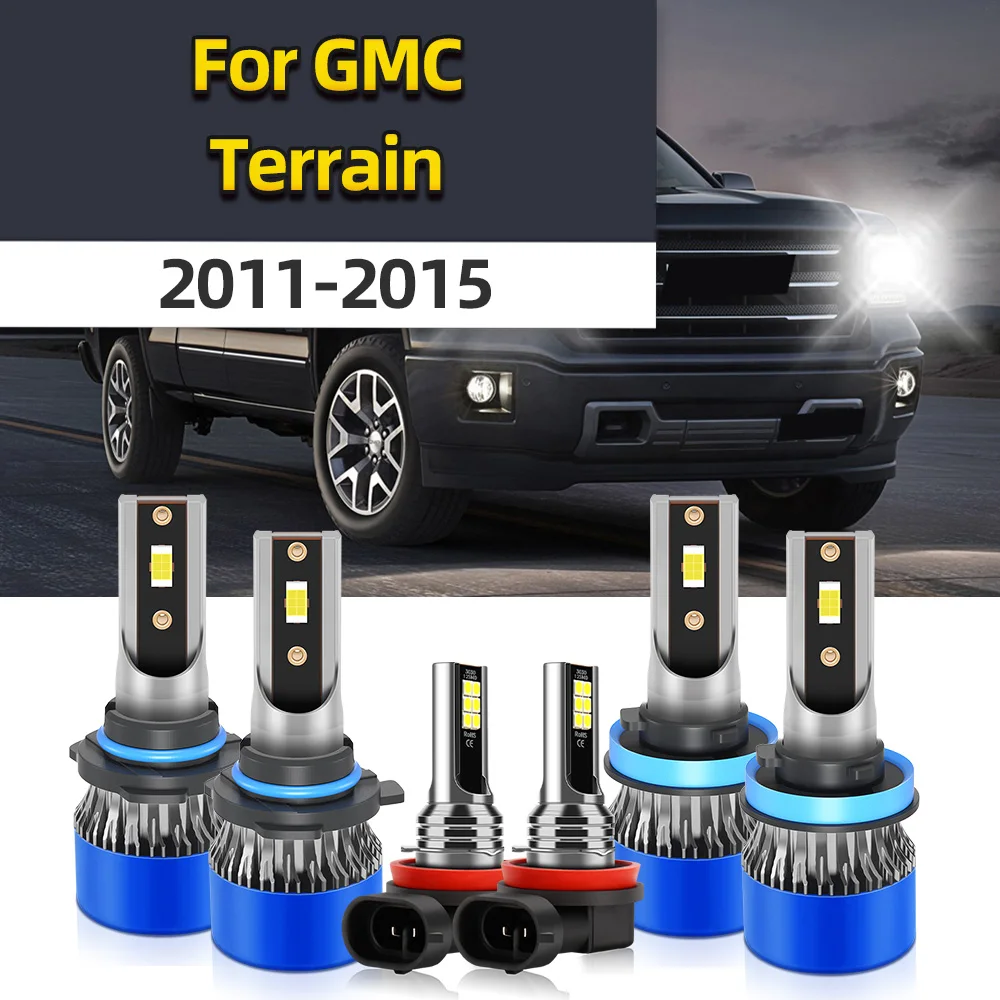 4/6 шт. светодиодный комбинированный комплект для GMC Terrain 2011 2012 2013 2014 2015 автомобильные фары 110 Вт 6000 К лампы автомобильные фары высокий низкий комплект противотуманных фар 12 В
4/6 шт. светодиодный комбинированный комплект для GMC Terrain 2011 2012 2013 2014 2015 автомобильные фары 110 Вт 6000 К лампы автомобильные фары высокий низкий комплект противотуманных фар 12 В