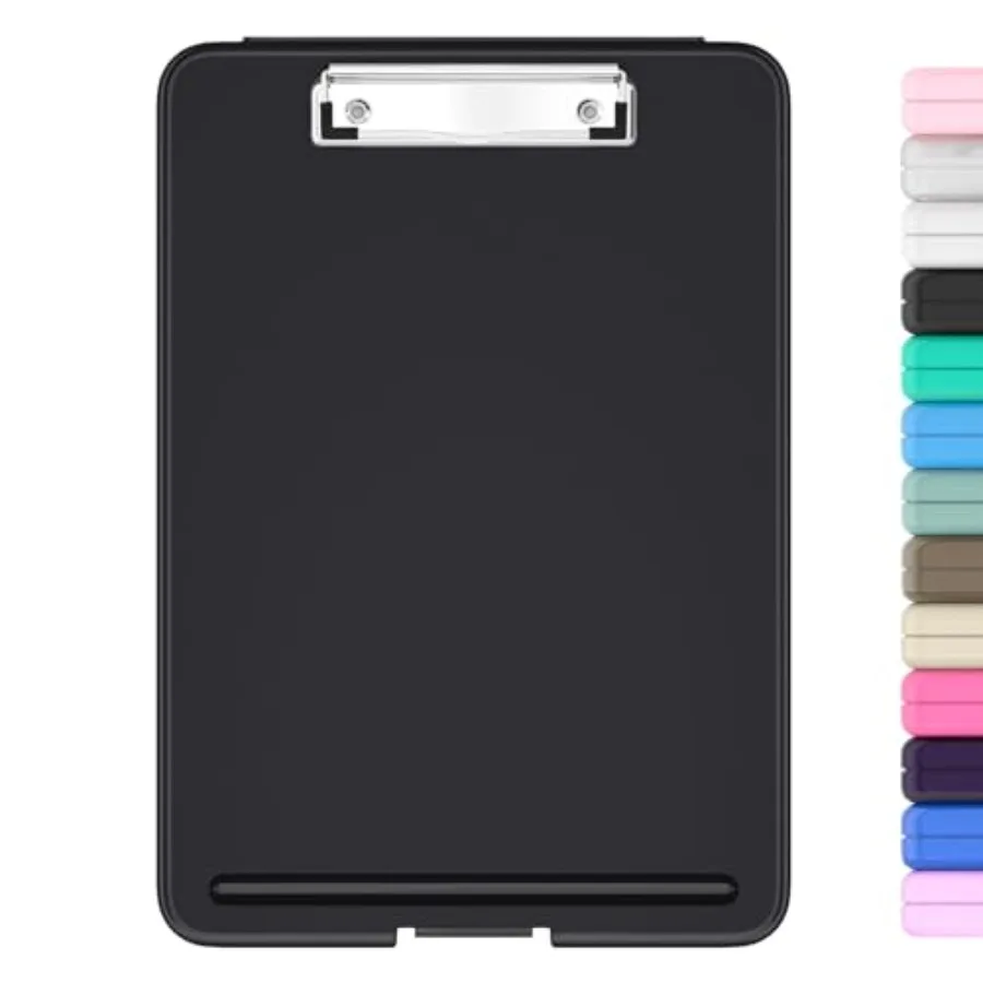 Clipboard with Storage, 8.5 x 11 Nursing Clip Board Foldable Storage for Nurses, Lawyers, Students, Classroom, Office, School,
Clipboard with Storage, 8.5 x 11 Nursing Clip Board Foldable Storage for Nurses, Lawyers, Students, Classroom, Office, School,
