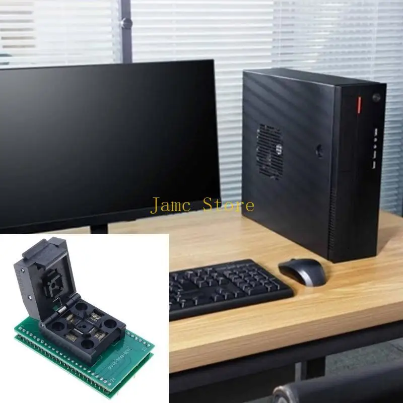 LX0B Эффективный преобразователь QFP48 в DIP48 для массового производства
LX0B Эффективный преобразователь QFP48 в DIP48 для массового производства