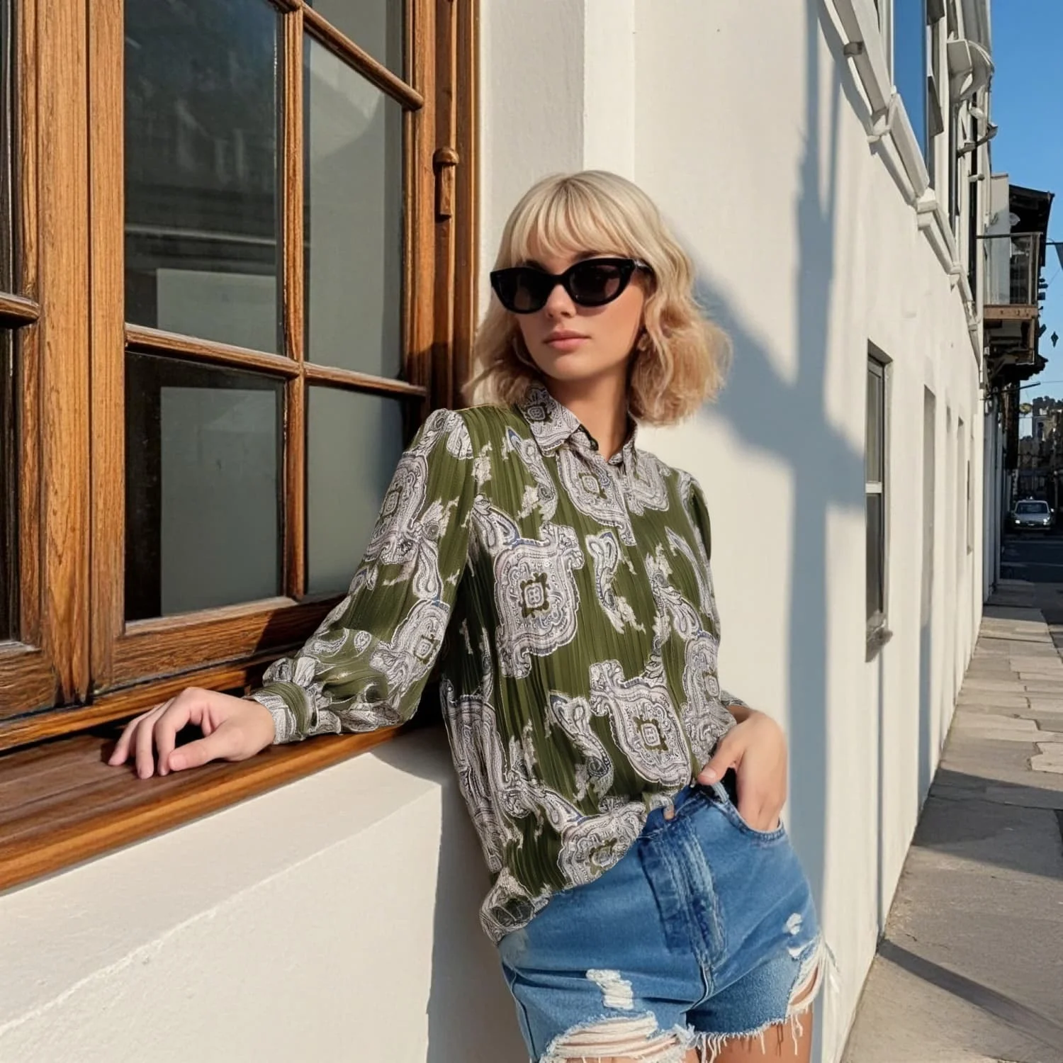 2025 Taop&Za Womens Shirts Long - sleeved Style with Paisley Print and Pleated Details for a Chic and Stylish Look
2025 Taop&Za Womens Shirts Long - sleeved Style with Paisley Print and Pleated Details for a Chic and Stylish Look