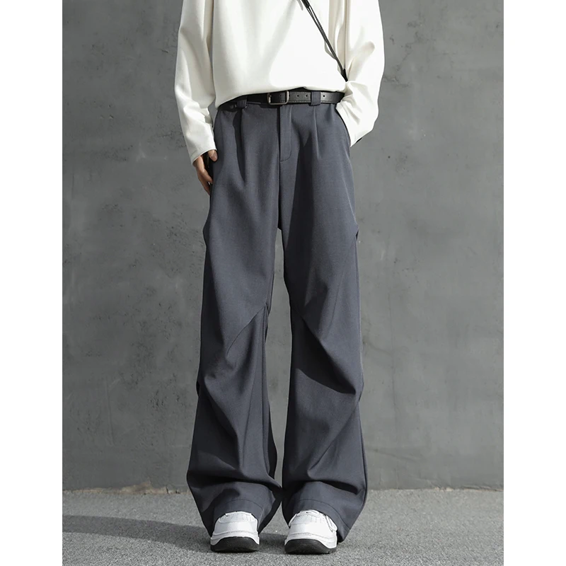 Black Suit Pants Men Fashion Society Mens Dress Pants Korean Loose Straight Wide Leg Pants Mens Office Formal Trousers M-3XL
Black Suit Pants Men Fashion Society Mens Dress Pants Korean Loose Straight Wide Leg Pants Mens Office Formal Trousers M-3XL