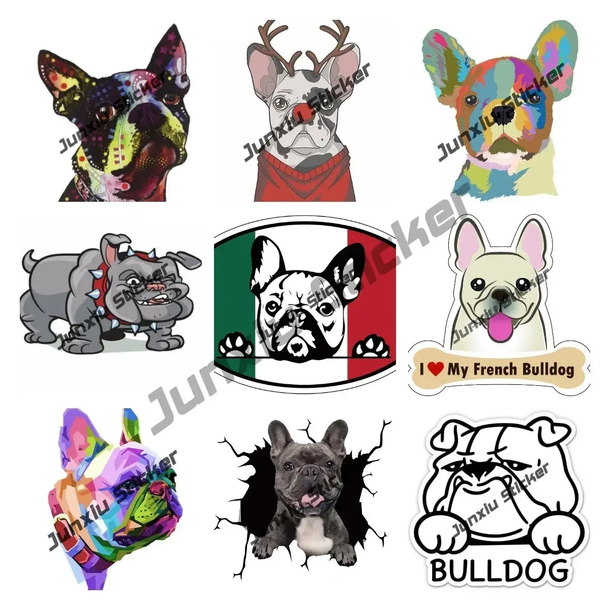 I Love My French Bulldog Decal Rear Windshield Outdoor Waterproofing PVC Sticker for Car Windows Laptop Trucks Walls Accessories
I Love My French Bulldog Decal Rear Windshield Outdoor Waterproofing PVC Sticker for Car Windows Laptop Trucks Walls Accessories
