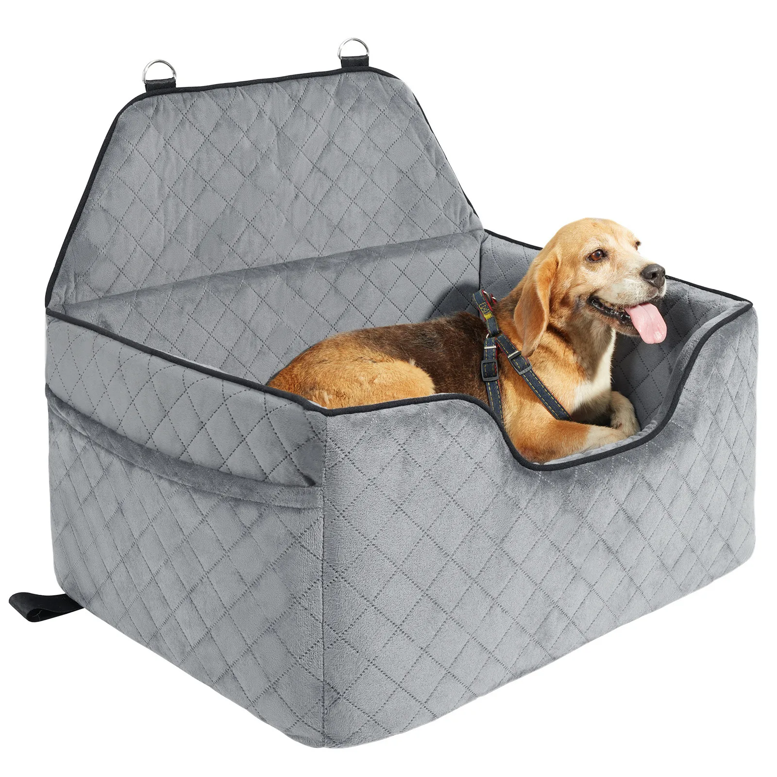 Dog Booster Car Seat Pet Car Seat for Medium Large Dog up to 55 lbs Gray
Dog Booster Car Seat Pet Car Seat for Medium Large Dog up to 55 lbs Gray