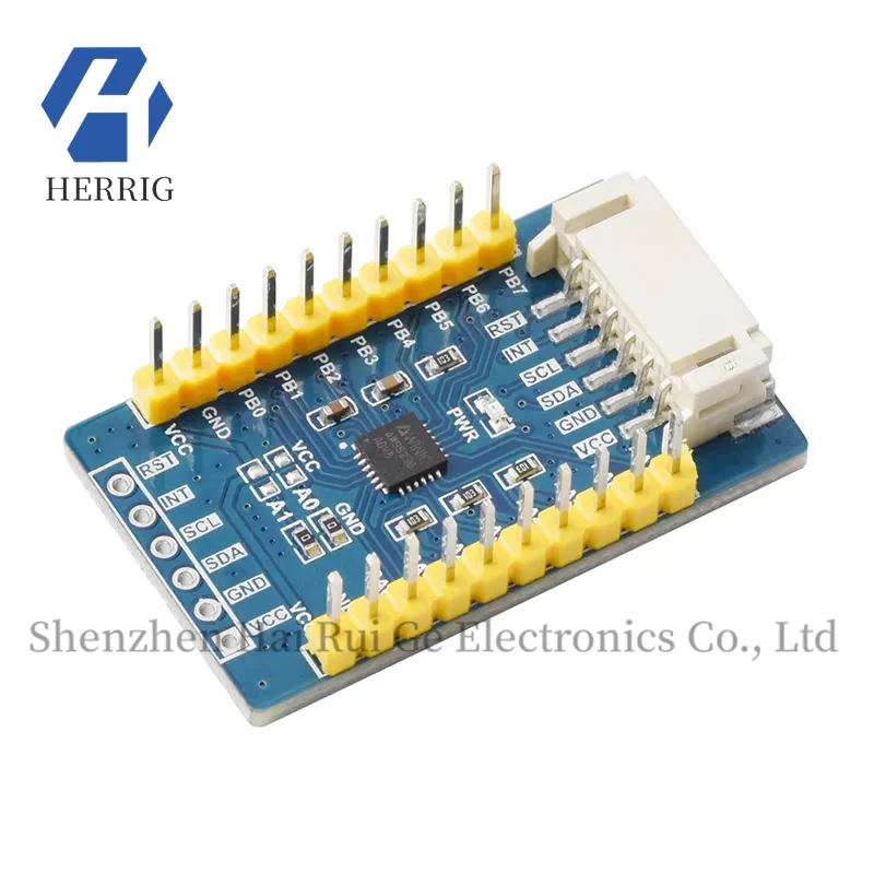 Raspberry Pi 4B/3B/STM32 GPIO Expansion Board AW9523B MCU IO Expansion Module 16 IO Ports
Raspberry Pi 4B/3B/STM32 GPIO Expansion Board AW9523B MCU IO Expansion Module 16 IO Ports