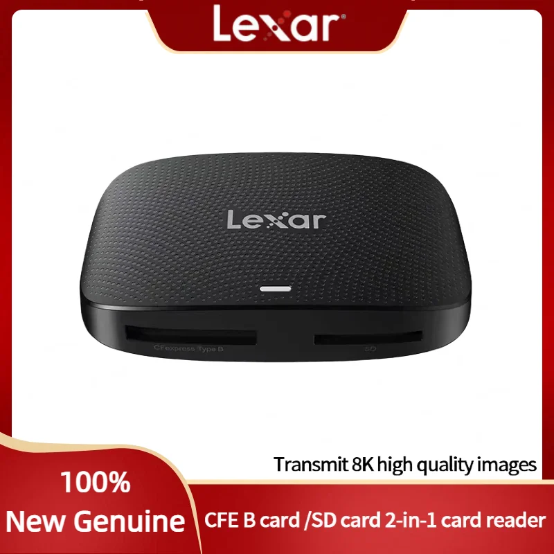 Lexar RW520 Professional CFexpress Type B / SD Card Reader USB 3.2 Gen 2 High Speed Memory Card 100% Original
Lexar RW520 Professional CFexpress Type B / SD Card Reader USB 3.2 Gen 2 High Speed Memory Card 100% Original