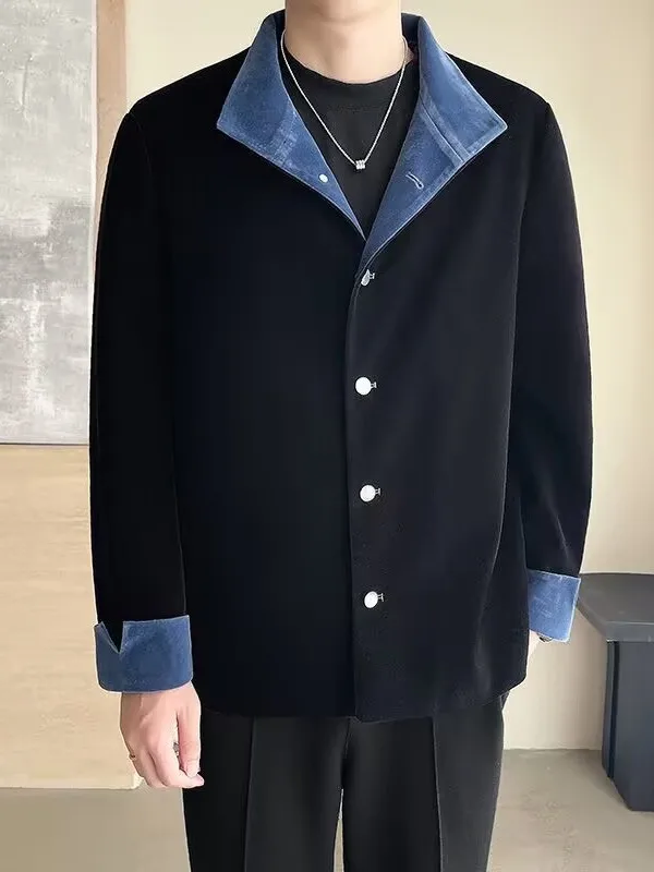 Cleanfit ort Loose Men's Jaet New Chinese Sle Casual Outerwear Ball Game Suit Autumn Spring Faion Trend Streetwear
Cleanfit ort Loose Men's Jaet New Chinese Sle Casual Outerwear Ball Game Suit Autumn Spring Faion Trend Streetwear