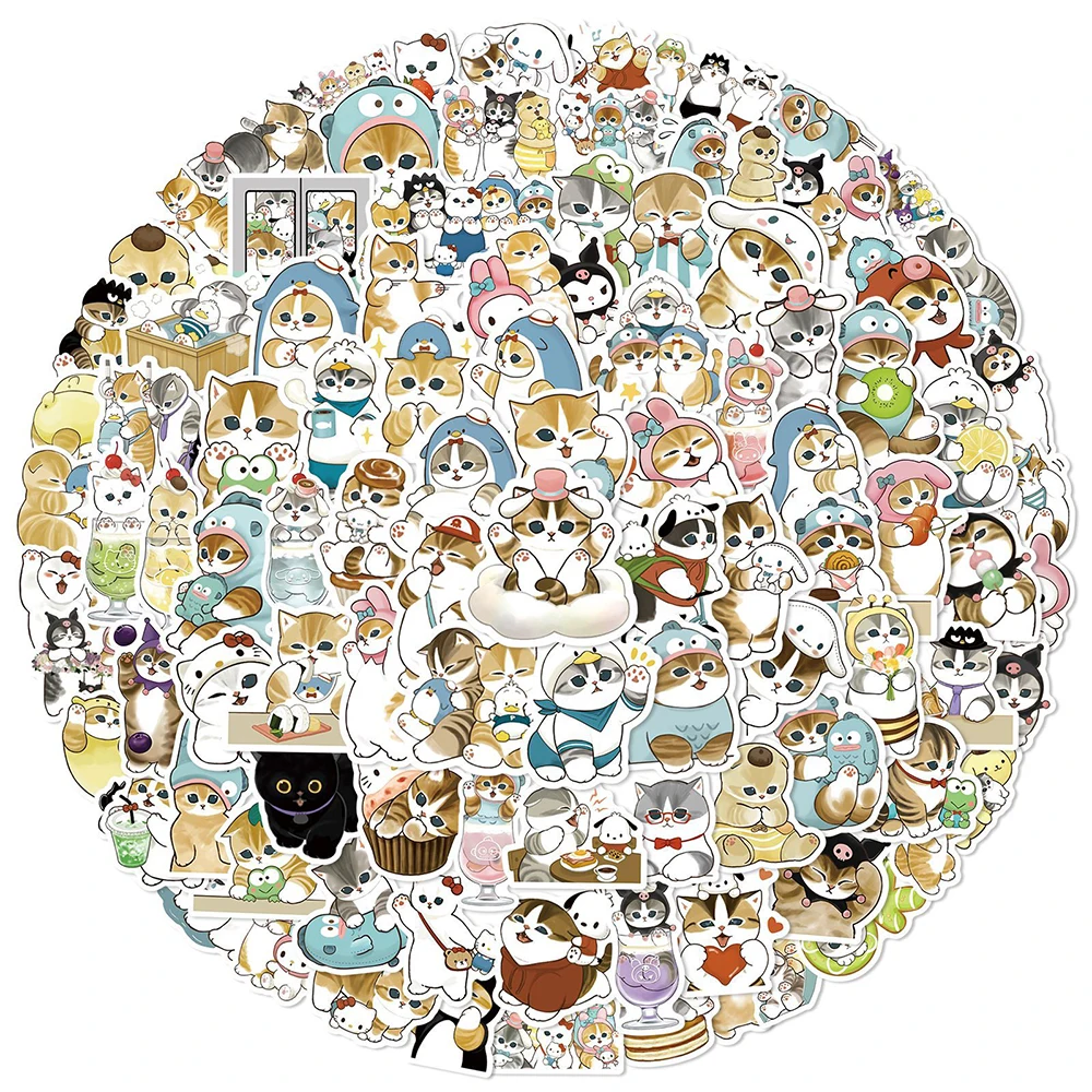 10/30/50/100pcs Cute Cartoon Cat Sanrio Stickers Kid Fun DIY Decals Toy Stationery Suitcase Phone Kawaii Graffiti Sticker Decor
10/30/50/100pcs Cute Cartoon Cat Sanrio Stickers Kid Fun DIY Decals Toy Stationery Suitcase Phone Kawaii Graffiti Sticker Decor