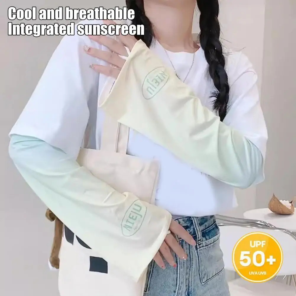 40cm UV Sun Protection Arm Sleeves For Women Cooling Ice Silk Arm Sleeves Sunscreen Arm Cover For Outdoor Cycling Running Hiking
40cm UV Sun Protection Arm Sleeves For Women Cooling Ice Silk Arm Sleeves Sunscreen Arm Cover For Outdoor Cycling Running Hiking