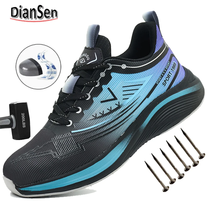 Защитная обувь, мужские легкие рабочие ботинки со стальным носком, дышащие рабочие кроссовки для промышленной работы, противоударная противоударная обувь Laobao
Защитная обувь, мужские легкие рабочие ботинки со стальным носком, дышащие рабочие кроссовки для промышленной работы, противоударная противоударная обувь Laobao