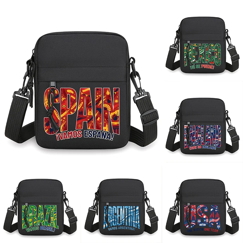 Fashion Soccer Lover Gifts Small Crossbody Bag Men Women New Country Motivational Quotes Lightweight Stylish Zipper Coin Purse
Fashion Soccer Lover Gifts Small Crossbody Bag Men Women New Country Motivational Quotes Lightweight Stylish Zipper Coin Purse