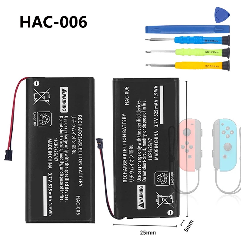 Аккумуляторная батарея HAC-006 (HAC006) для HAC-015, HAC-016, HAC-A-JCL-C0, HAC-A-JCR-C0, Switch Joy-Con HAC-006, HAC-BPJPA-C0
Аккумуляторная батарея HAC-006 (HAC006) для HAC-015, HAC-016, HAC-A-JCL-C0, HAC-A-JCR-C0, Switch Joy-Con HAC-006, HAC-BPJPA-C0