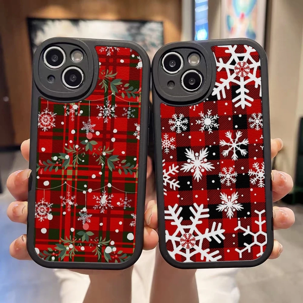 Christmas snowflake tree Phone Case Leather Black For IPhone 16 13 12 15 11 14 Pro Max Mini Xr Plus Soft Silicone Cover
Christmas snowflake tree Phone Case Leather Black For IPhone 16 13 12 15 11 14 Pro Max Mini Xr Plus Soft Silicone Cover