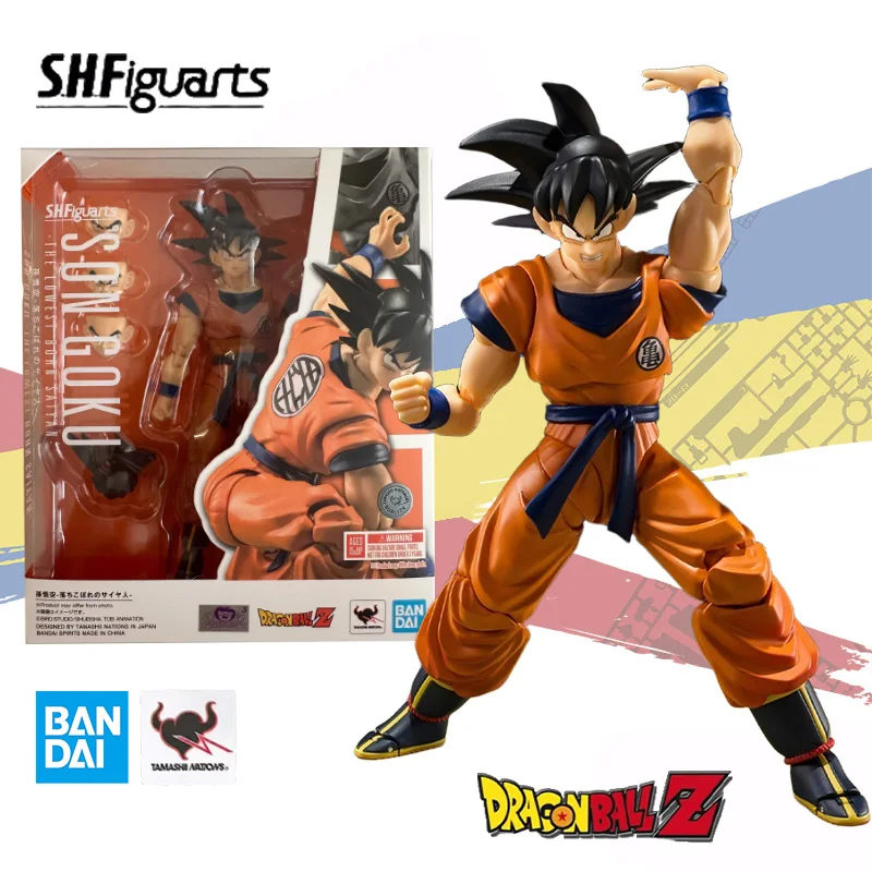 Bandai genuine original SHF Dragon Ball series Son Goku The lowest born Saiyan animation model ornaments toy collection gifts
Bandai genuine original SHF Dragon Ball series Son Goku The lowest born Saiyan animation model ornaments toy collection gifts