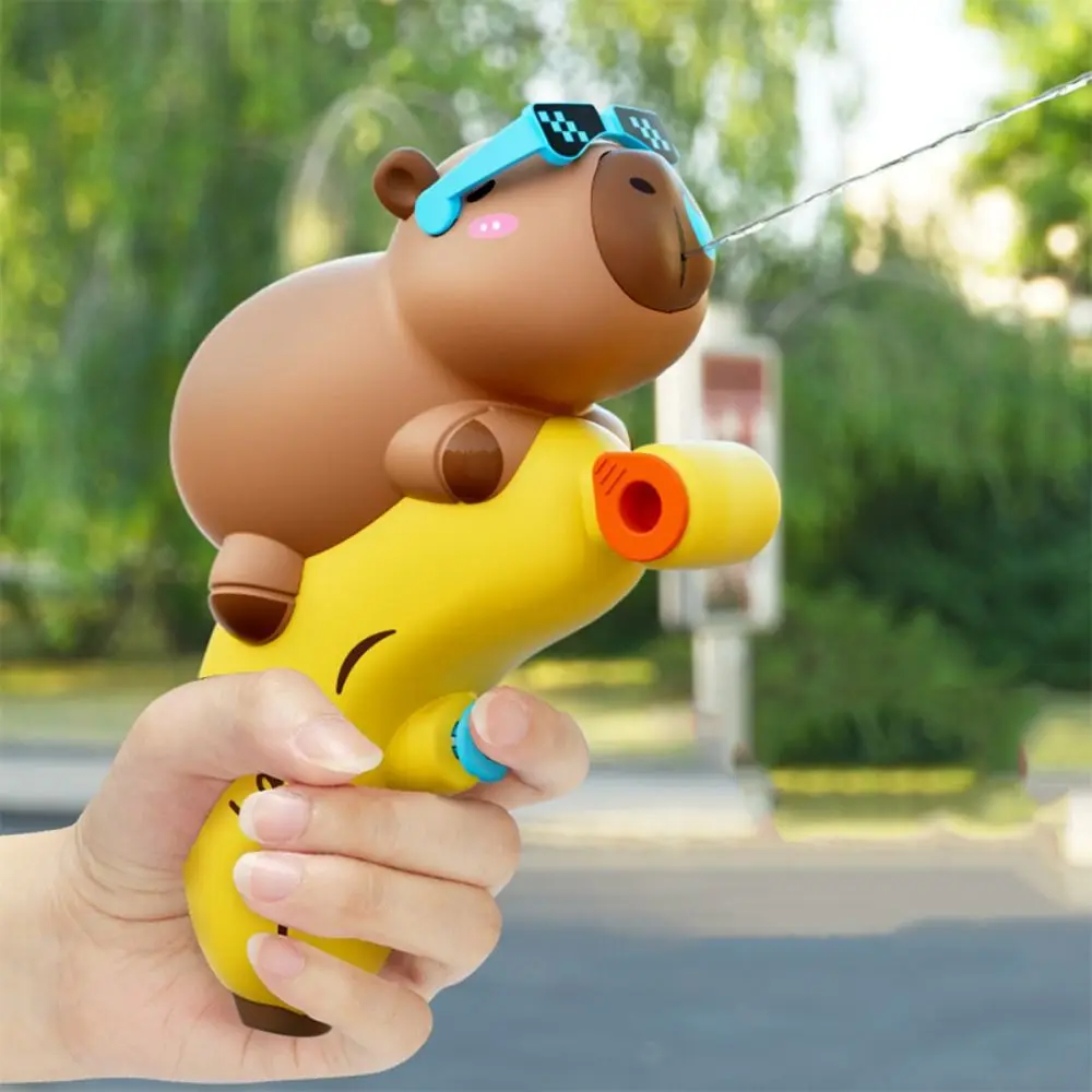 Banana Capybara Water Spray Toys Animal Design Cartoon Bath Fountain Toy Cute Plastic Water-Sprinkling Festival Sprinkler Summer
Banana Capybara Water Spray Toys Animal Design Cartoon Bath Fountain Toy Cute Plastic Water-Sprinkling Festival Sprinkler Summer