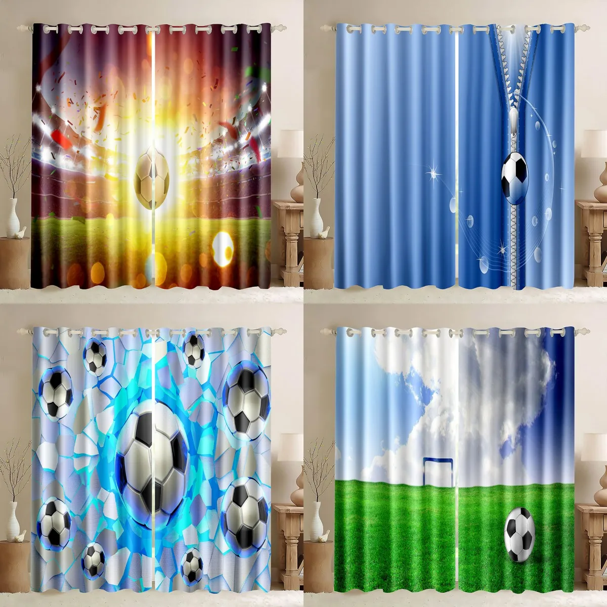 Football Series Pattern Window Curtains Sports Theme Thin Curtains Drapes For Living Room Bedroom Boys Kids Room Home Decor 2023
Football Series Pattern Window Curtains Sports Theme Thin Curtains Drapes For Living Room Bedroom Boys Kids Room Home Decor 2023