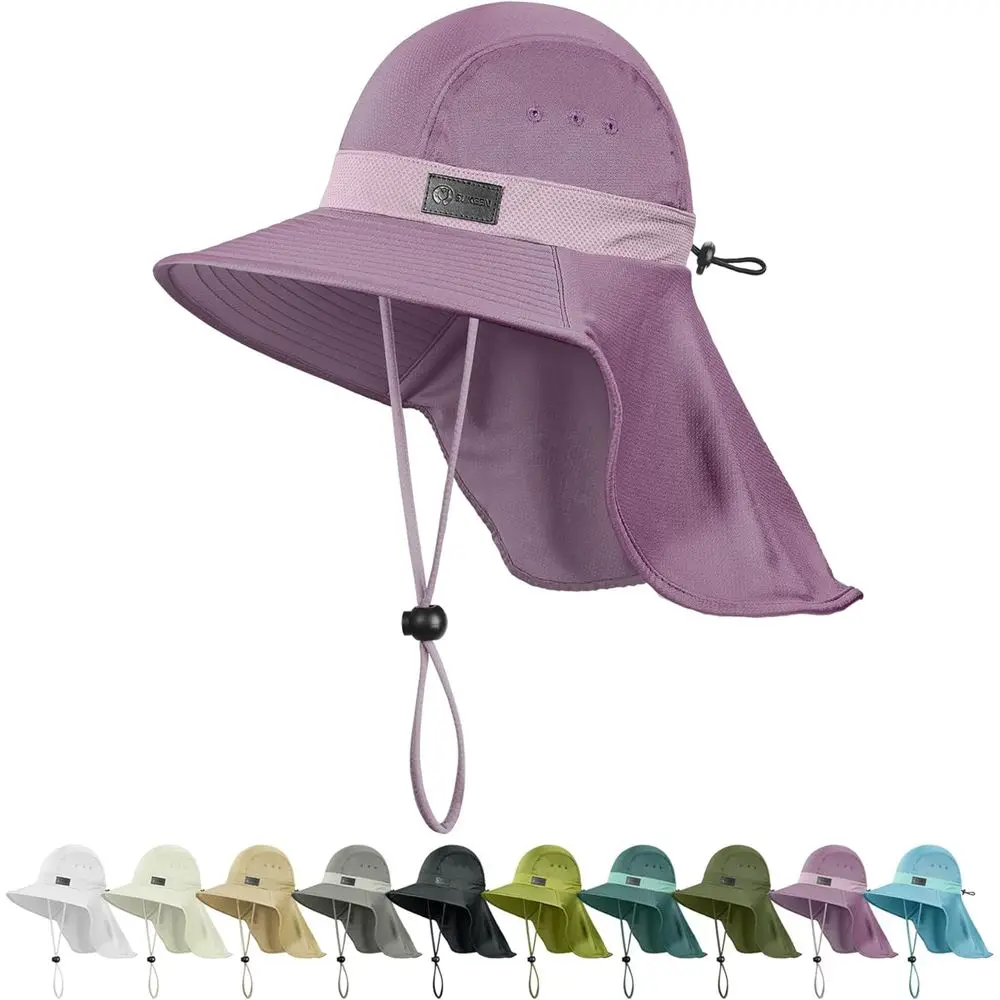 Wide Brim Sun Hat with UPF 50+ Protection for Men and Women - Adjustable and Foldable for Hiking and Outdoor Activities
Wide Brim Sun Hat with UPF 50+ Protection for Men and Women - Adjustable and Foldable for Hiking and Outdoor Activities