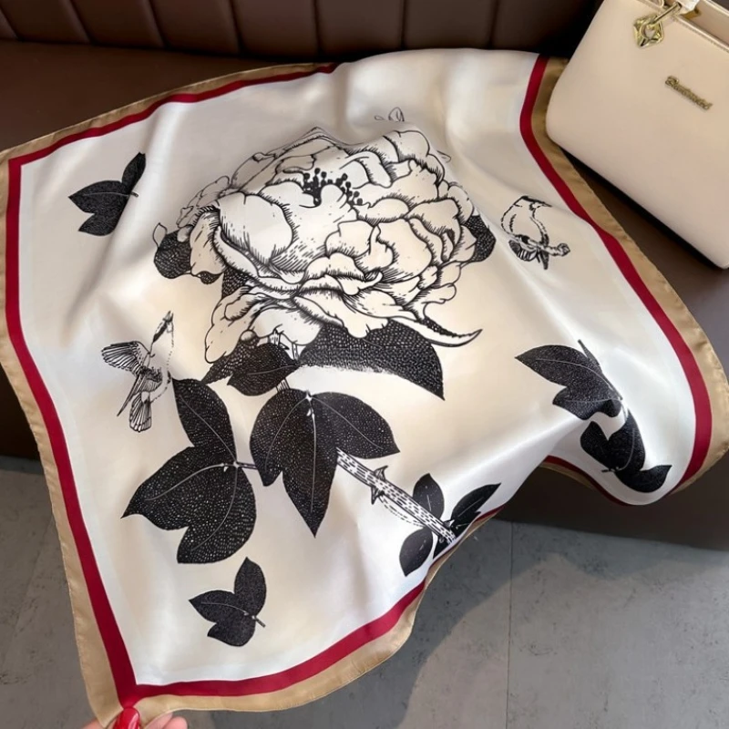 Fashion Print Silk Feeling Square Scarf Women Satin Neckerchief Spring Hair Band Foulard Bandana Echarpe Tie Shawl Wraps
Fashion Print Silk Feeling Square Scarf Women Satin Neckerchief Spring Hair Band Foulard Bandana Echarpe Tie Shawl Wraps