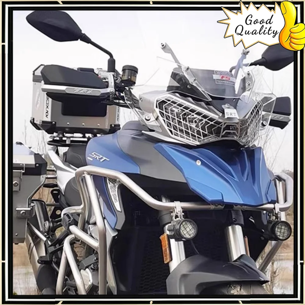 Good Quality For QJMOTO QJ SRT800 SRT800X SRT 800 modified headlight protection cover stainless steel headlight protection net
Good Quality For QJMOTO QJ SRT800 SRT800X SRT 800 modified headlight protection cover stainless steel headlight protection net