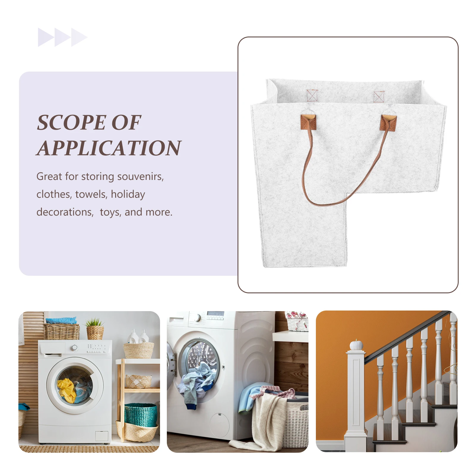 Storage Basket Laundry Hamper Cute Stair Baskets for Modern Style Clothes Felt Stairway Bin Holiday Decoration
Storage Basket Laundry Hamper Cute Stair Baskets for Modern Style Clothes Felt Stairway Bin Holiday Decoration