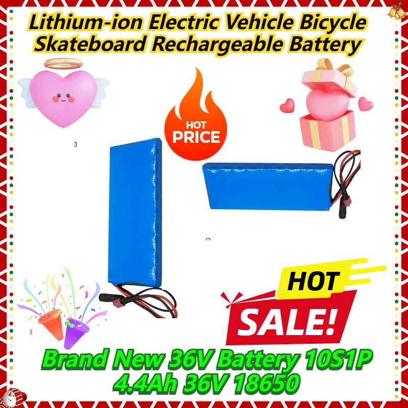 Brand New 36V Battery 10S1P 4.4Ah 36V 18650 Lithium-ion Electric Vehicle Bicycle Skateboard Rechargeable Battery
Brand New 36V Battery 10S1P 4.4Ah 36V 18650 Lithium-ion Electric Vehicle Bicycle Skateboard Rechargeable Battery
