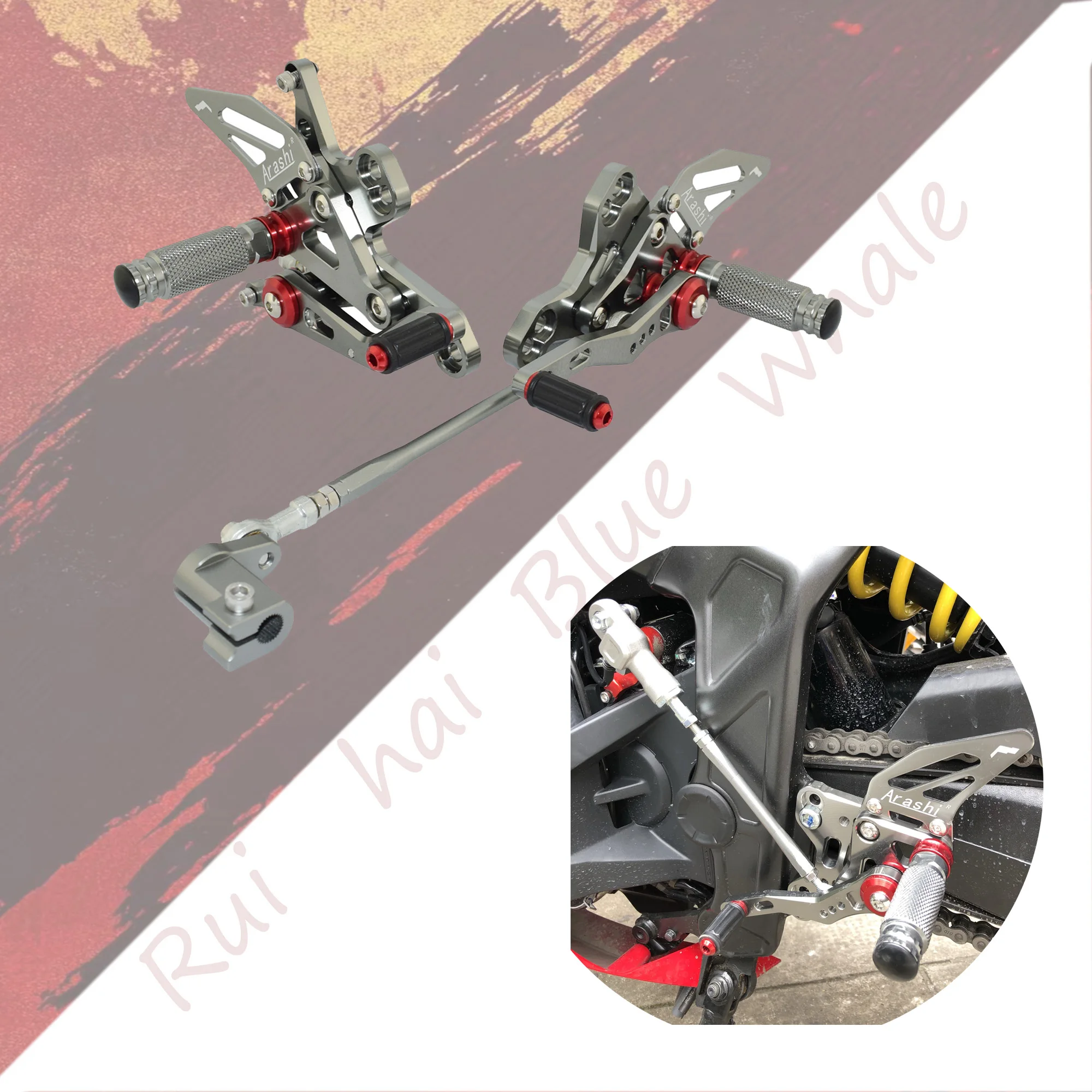 New motorcycle accessories with adjustable Rear foot pedals For Honda CBR1000RR CBR 1000 RR SC59 2008 2009 2010 2011 2012-2016
New motorcycle accessories with adjustable Rear foot pedals For Honda CBR1000RR CBR 1000 RR SC59 2008 2009 2010 2011 2012-2016