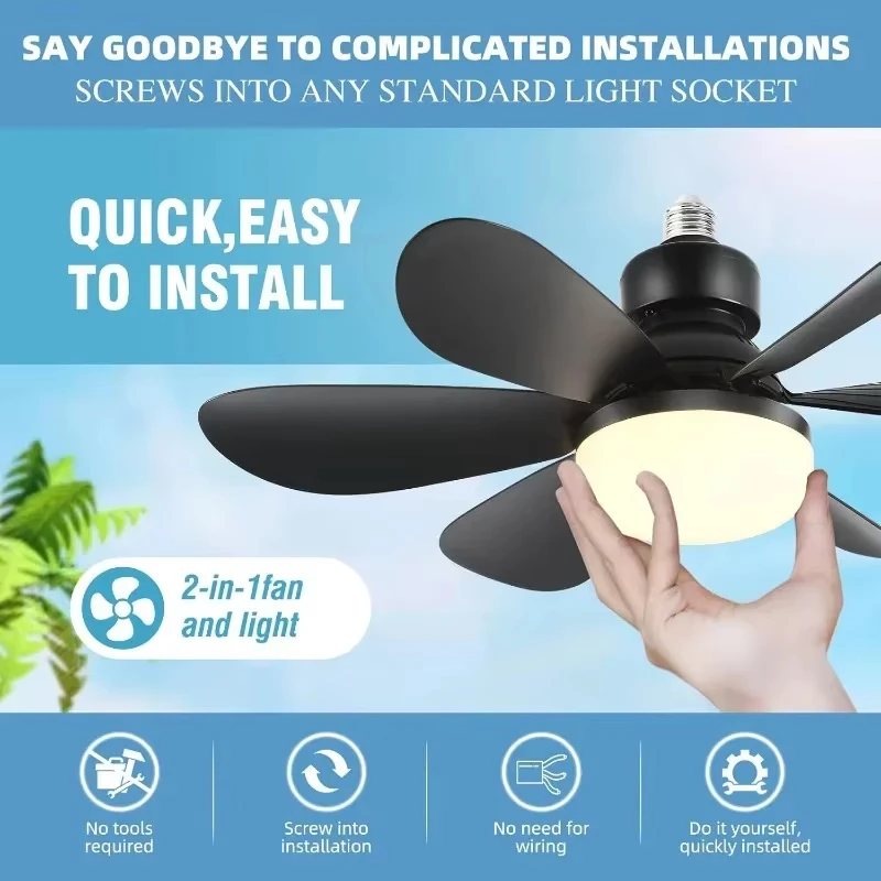 LED Ceiling Fan Light LED Fan Lamp Control RGB Color Light with Wireless Remote Dimmable Base Lamp for Bedroom Kitchen
LED Ceiling Fan Light LED Fan Lamp Control RGB Color Light with Wireless Remote Dimmable Base Lamp for Bedroom Kitchen