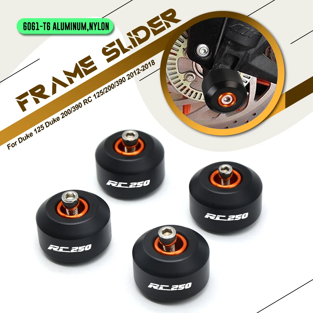 For Duke 125 Duke 200/390 RC 125/200/390 2012-2016 2018 Motorcycle Front Rear Fork Wheel Frame Slider Crash Protector Pads Roda
For Duke 125 Duke 200/390 RC 125/200/390 2012-2016 2018 Motorcycle Front Rear Fork Wheel Frame Slider Crash Protector Pads Roda