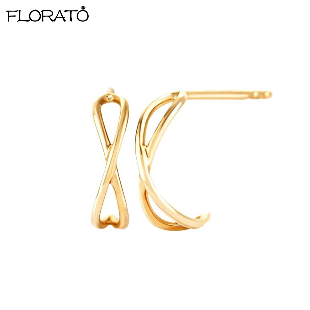 925 Sterling Silver Needle Fashion Minimalism Gold Color Small Earrings for Women 2025 New Daily Trendy Jewelry Wholesale
925 Sterling Silver Needle Fashion Minimalism Gold Color Small Earrings for Women 2025 New Daily Trendy Jewelry Wholesale