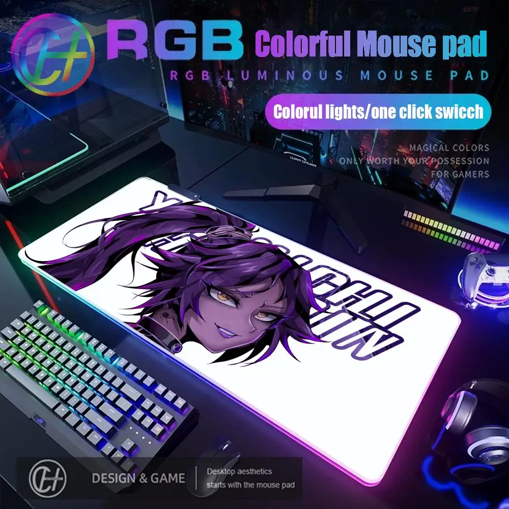 HYBXAXC 1pc Yoruichi Bleach Cover Mat XXL RGB Gaming Mouse Pads HD Black Gamer Accessories Large LED
HYBXAXC 1pc Yoruichi Bleach Cover Mat XXL RGB Gaming Mouse Pads HD Black Gamer Accessories Large LED
