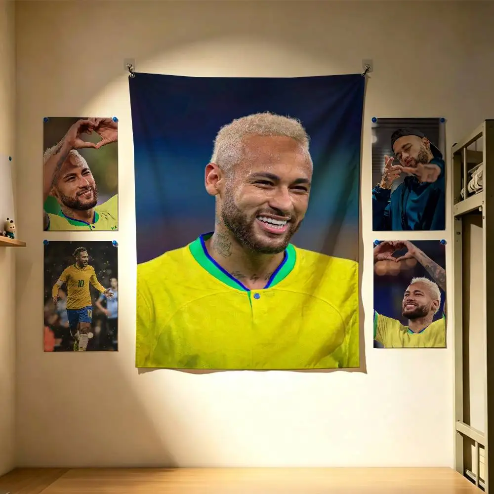 N-Neymar Football star Flags Wall Hanging Background Art Banner for Bedroom Home Outdoor Decor
N-Neymar Football star Flags Wall Hanging Background Art Banner for Bedroom Home Outdoor Decor