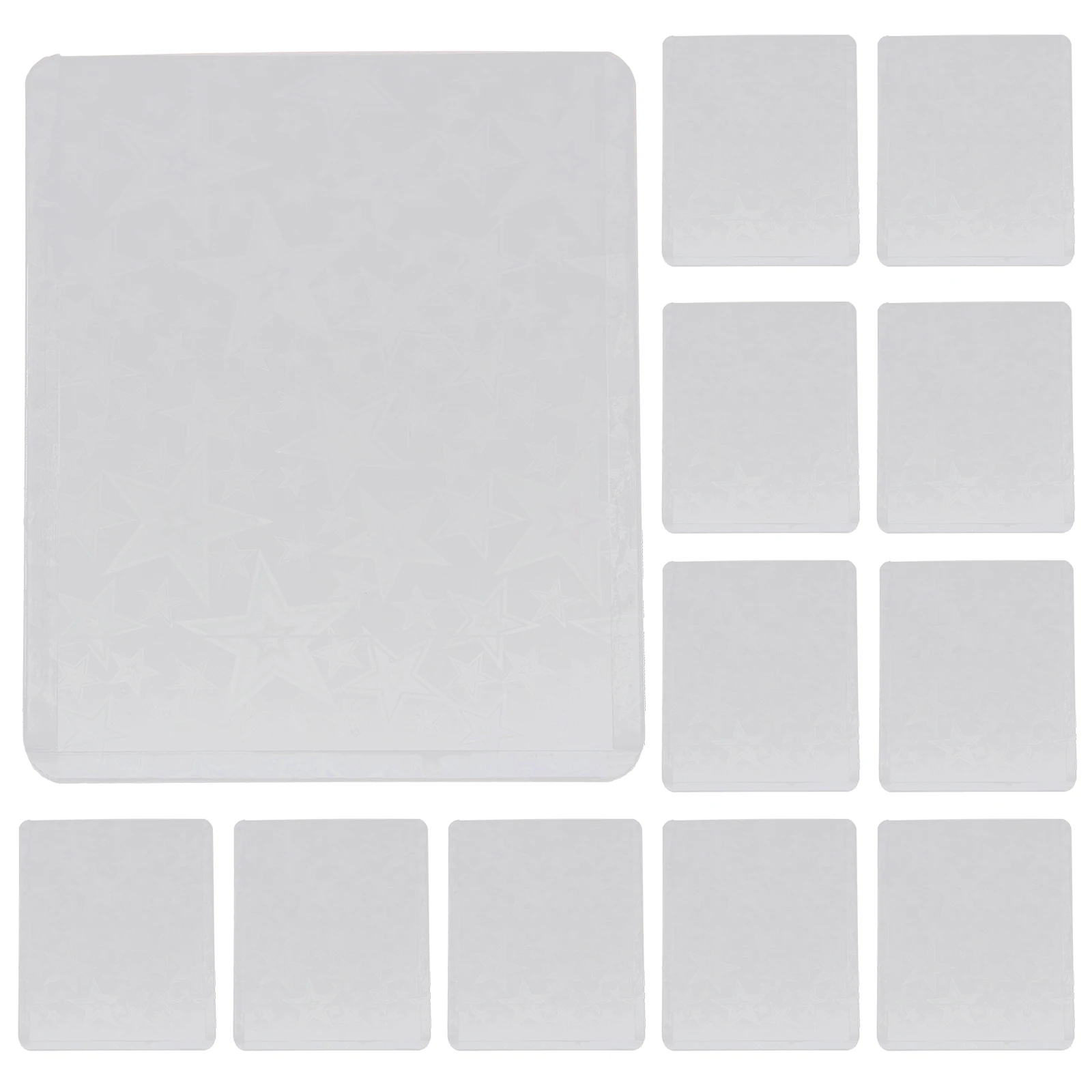 50pcs Sleeves Transparent Protective Covers for Trading Cards Trading Cards Covers Clear -Scratch PVC Photo Albums
50pcs Sleeves Transparent Protective Covers for Trading Cards Trading Cards Covers Clear -Scratch PVC Photo Albums