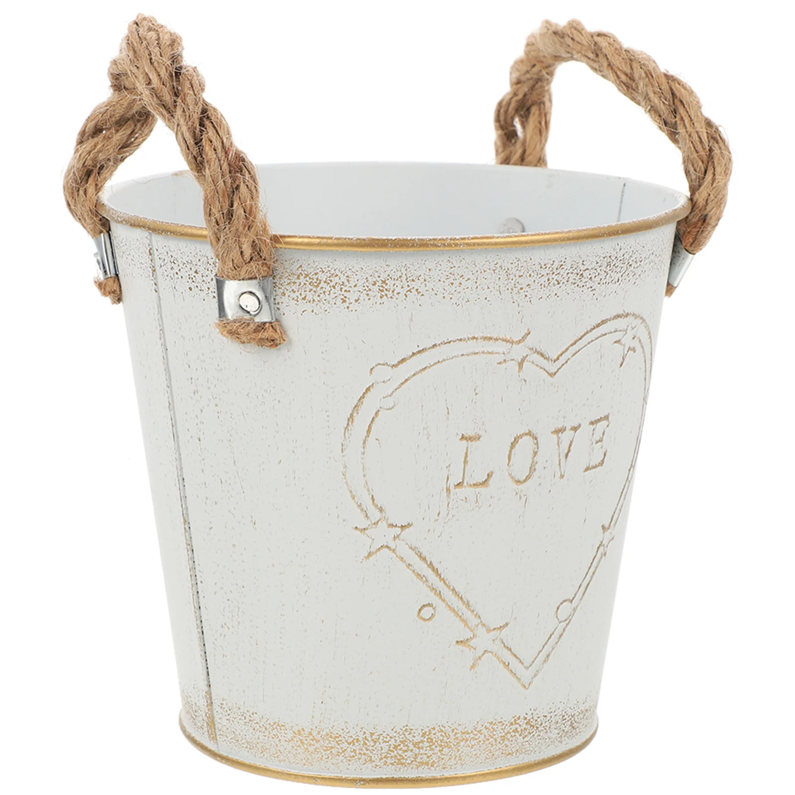 Heart Shaped Iron Bucket White Balcony Planter Retro Home Decor Durable Metal Flower Pot for Small Plants Office Desk Garden
Heart Shaped Iron Bucket White Balcony Planter Retro Home Decor Durable Metal Flower Pot for Small Plants Office Desk Garden