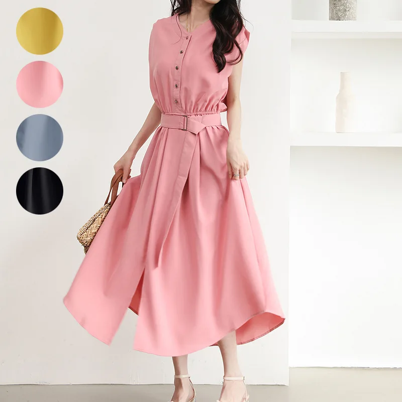 Lotte Summer Chiffon Dress For Women, Trendy Style, Elegant And Gentle, Slim Waist, Stunning Over-the-Knee Long Dress
Lotte Summer Chiffon Dress For Women, Trendy Style, Elegant And Gentle, Slim Waist, Stunning Over-the-Knee Long Dress