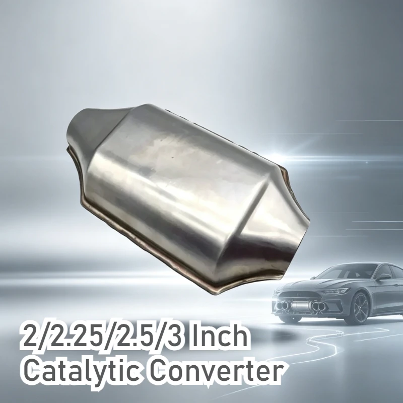 Universal Petrol Oline Catalytic Converter 400Cells High Flow Sport Exhaust Catalyst Converter Euro1 409 Stainless Steel
Universal Petrol Oline Catalytic Converter 400Cells High Flow Sport Exhaust Catalyst Converter Euro1 409 Stainless Steel