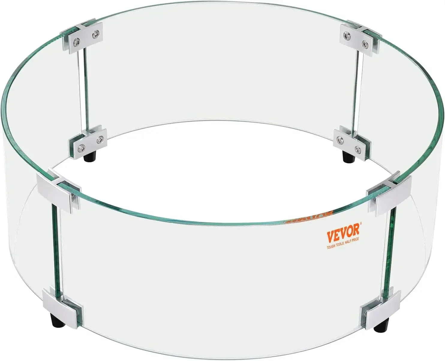 Fire Pit Wind Guard, 29 x 8 inch Round Glass Flame Shield, 0.24-Inch Thick Fire Table Accessory
Fire Pit Wind Guard, 29 x 8 inch Round Glass Flame Shield, 0.24-Inch Thick Fire Table Accessory