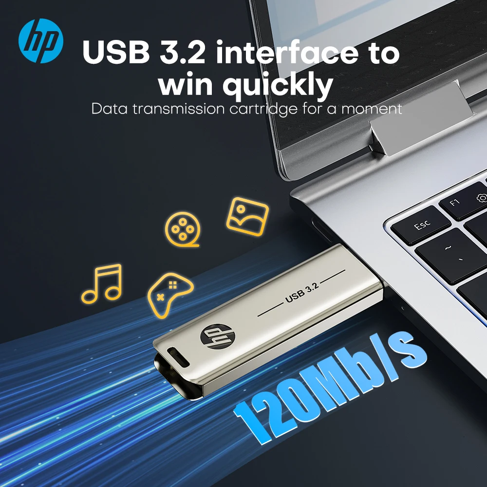 Оригинальные USB-накопители hp 3,0 256 ГБ, 128 ГБ, 64 ГБ, 32 ГБ, высокоскоростной USB-накопитель с памятью для автомобильной музыки, металлический U-диск
Оригинальные USB-накопители hp 3,0 256 ГБ, 128 ГБ, 64 ГБ, 32 ГБ, высокоскоростной USB-накопитель с памятью для автомобильной музыки, металлический U-диск