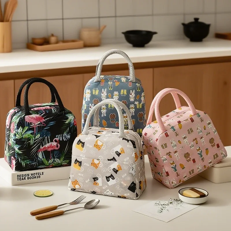 1PC Cartoon Lunch Bag Insulated Thermal Heat Lunch Box Bag Portable Cute Picnic Tote Children's School Bento Bags Large Capacity
1PC Cartoon Lunch Bag Insulated Thermal Heat Lunch Box Bag Portable Cute Picnic Tote Children's School Bento Bags Large Capacity