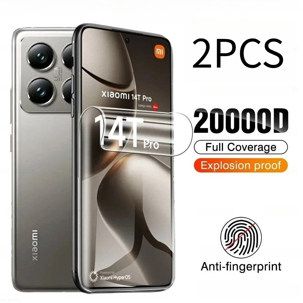2PCS Hydrogel Film for Xiaomi 15S Pro Screen Protector Xiaomi 14T Pro 13T Pro 13 Ultra 12T Clear Full Coverage Film Anti-Scratch
2PCS Hydrogel Film for Xiaomi 15S Pro Screen Protector Xiaomi 14T Pro 13T Pro 13 Ultra 12T Clear Full Coverage Film Anti-Scratch